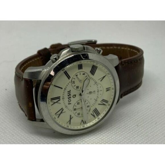 Fossil Q NDW1 Men's Watch Analog Chronograph watch gen1 no charger B146